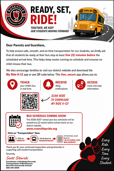 Transportation Flyer 2026